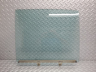 W123 rear left door window glass used OEM