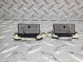 W124 Cabriolet trunk lock striker latch pair used OEM