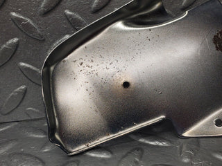 W123 Coupe b pillar chrome cover left side used OEM
