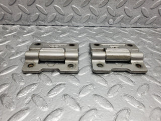 W126 Coupe door hinge pair used OEM
