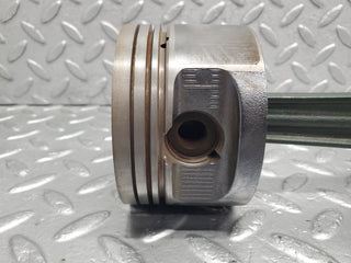 W124 Cabriolet piston with connecting rod used OEM