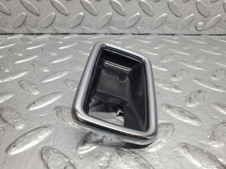 W123 chrome frame door opener right used OEM