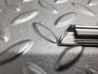 W123 front right door chrome moulding trim used OEM