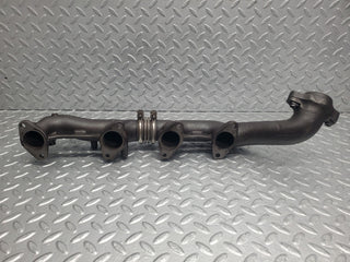 W126 Coupe exhaust manifold left used OEM
