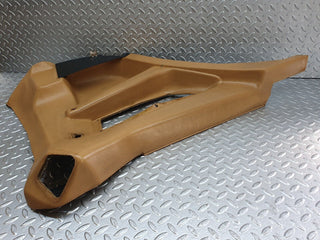 W126 Coupe rear left card panel beige used OEM
