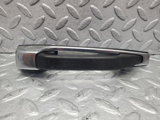 W123 exterior chrome door handle rear used OEM