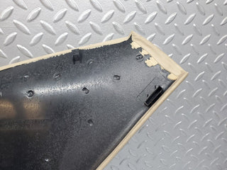 45770 Mercedes-Benz W126 420SE C Pillar Cover Right Side Beige 1266950444