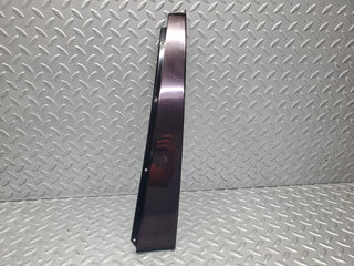 W140 front left door window exterior trim used OEM