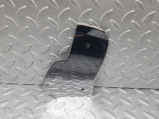 W123 Coupe left door chrome cover used OEM