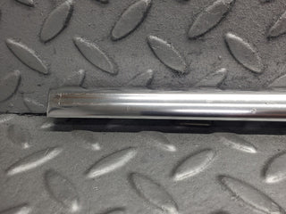 W123 Wagon rear left door chrome moulding trim used OEM