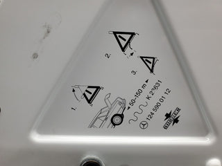 W124 Cabriolet warning triangle used OEM