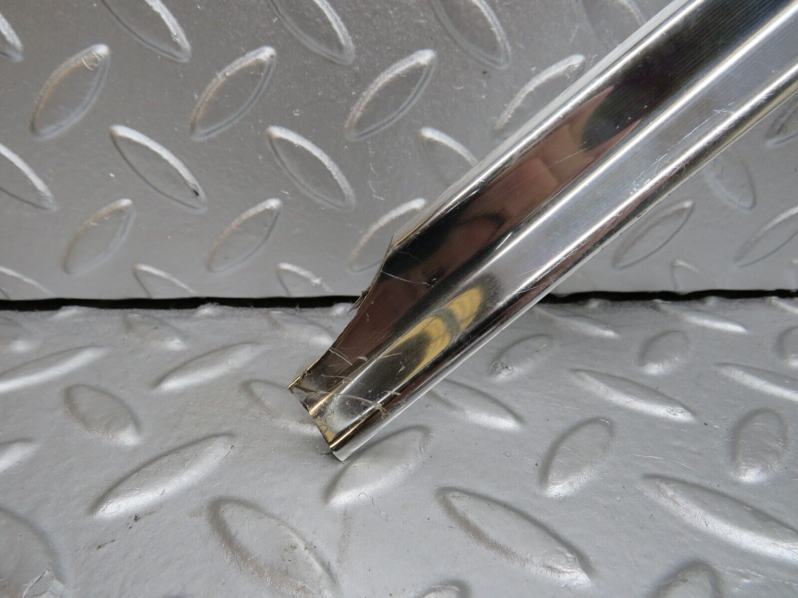 34264 Mercedes-Benz R107 Soft Top Cover Chrome Trim