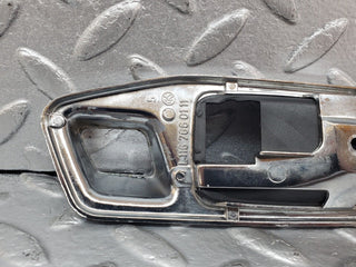 44407 Mercedes-Benz W123 280E Chrome Frame For Door Opener Left 1167660111