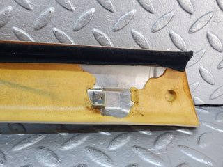 W126 a pillar cover trim left side beige used OEM