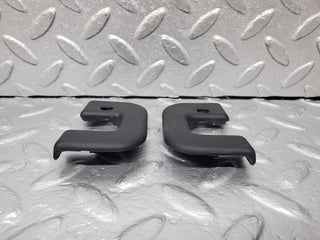 W124 interior door latch trim pair used OEM