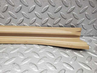 R129 SL left door sill trim beige used OEM