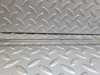 W108 roof chrome trim left side used OEM