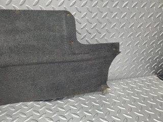 W124 Cabriolet fuel tank cover carpet gray used OEM