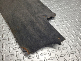 W124 Cabriolet fuel tank cover carpet gray used OEM