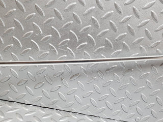 W108 roof chrome trim left side used OEM