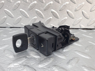 R129 SL glove box lock with key used OEM