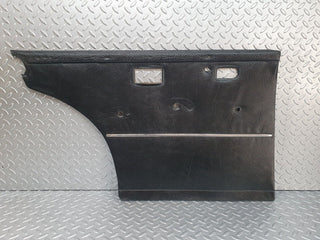 W108 rear left door card black used OEM