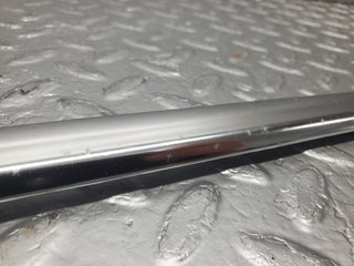W123 rear right door chrome moulding trim used OEM