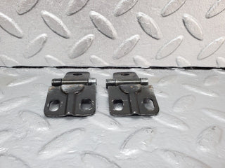 W124 glove box door hinge pair used OEM