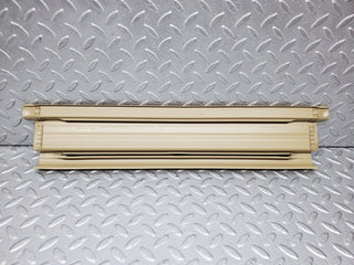 W126 rear left door sill trim beige used OEM
