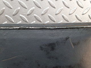 W108 front right door pocket black used OEM