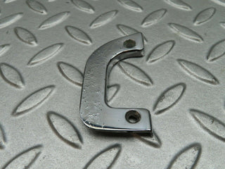R107 SL right interior chrome door latch trim used OEM