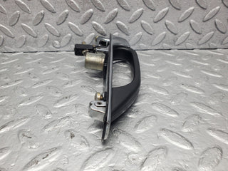 W123 exterior chrome door handle rear used OEM