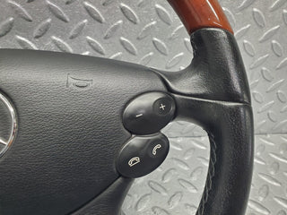 R230 wood steering wheel used OEM