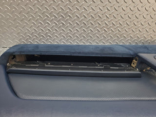 R129 SL right door card blue used OEM