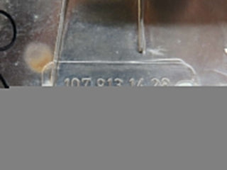 R107 SL seat hinge chrome cover used OEM
