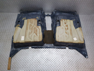 42978 Mercedes-Benz W201 190 Rear Floor Carpet Blue 2016806441