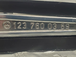 W123 exterior chrome door handle rear used OEM