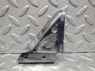 R107 SL right wing mirror triangle chrome bracket used OEM