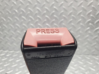 W124 Cabriolet front right seat belt with buckle used OEM