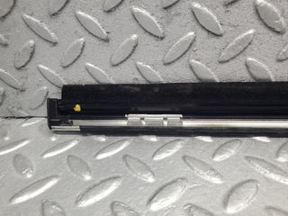 W140 front left door moulding chrome trim used OEM