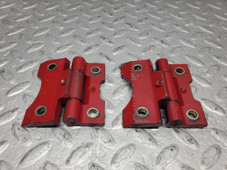 C123 Coupe door hinge pair right side used OEM