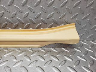 R129 SL right door sill trim beige used OEM