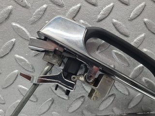 W123 Coupe right door exterior handle used OEM