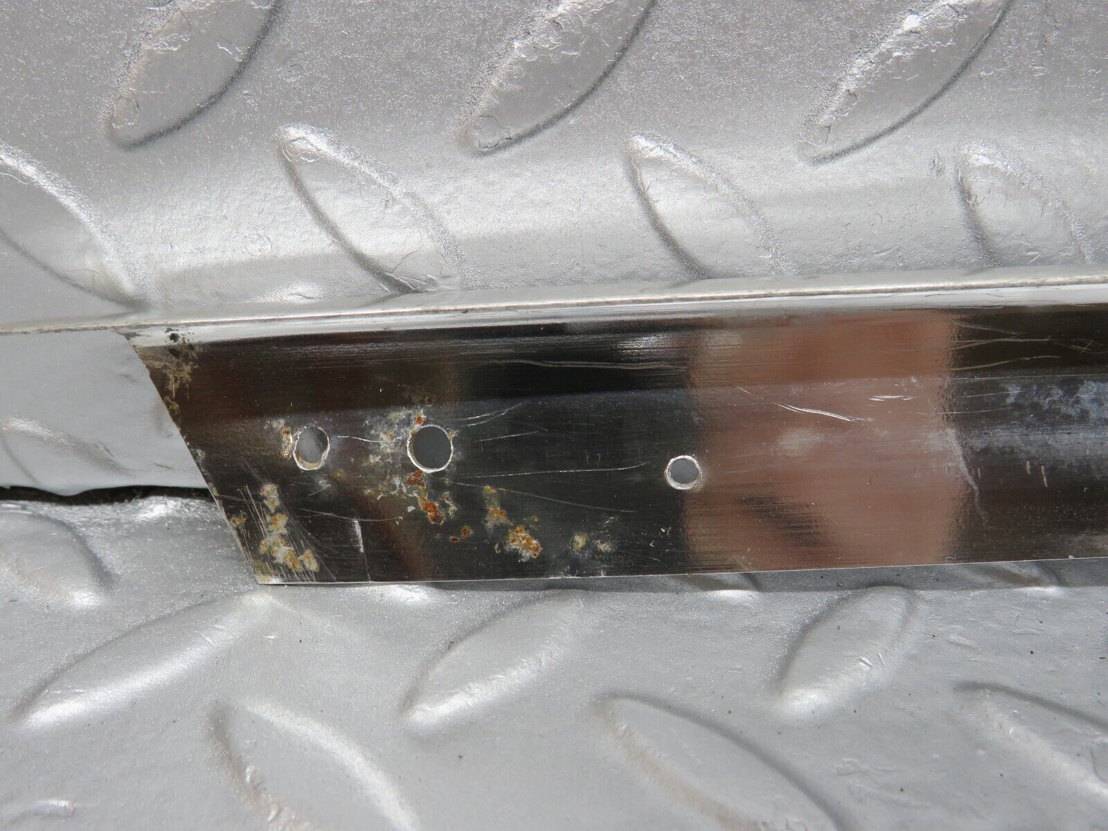 40144 Mercedes-Benz R107 350SL A Pillar Chrome Trim Right