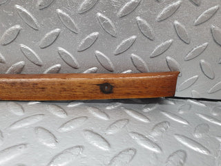 W108 front left door wood trim used OEM