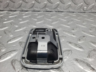 W123 chrome frame door opener right used OEM