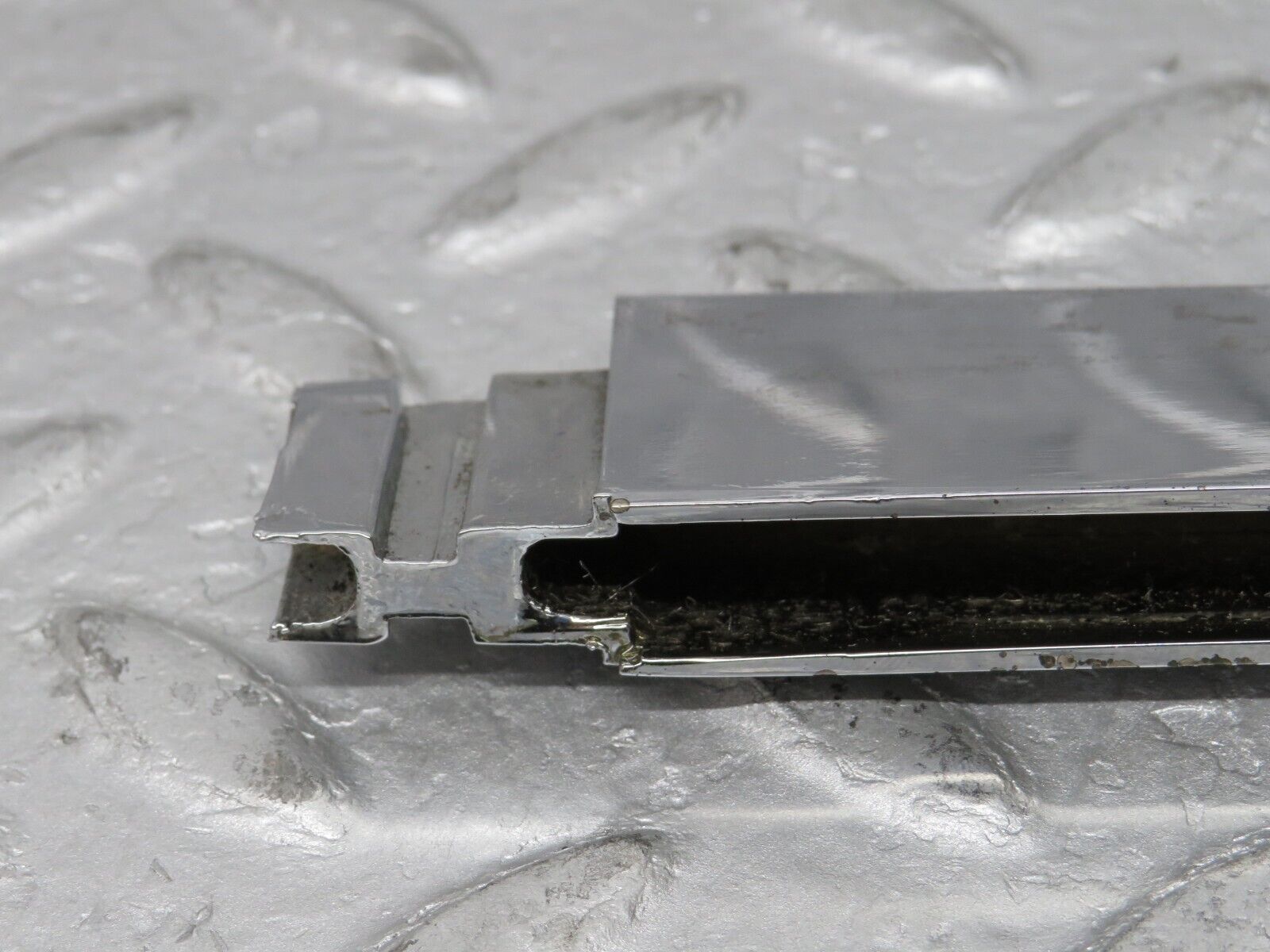 35672 Mercedes-Benz R107 280SL Trunk Chrome Handle Left Side