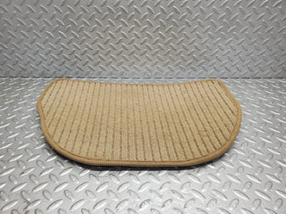 W124 Cabriolet rear left floor carpet beige used OEM