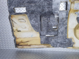 42296 Mercedes-Benz R129 320SL Coupe Front Left Floor Carpet Beige 1296801340