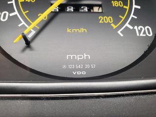 W123 instrument cluster used OEM